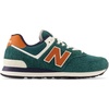 image:imageNew Balance Mens 574 V1 Core SneakersBrownLight Green
