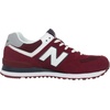 image:imageNew Balance Mens 574 V1 Core SneakersBurgundyBurgundy