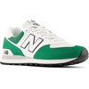 image:imageNew Balance Mens 574 V1 Core SneakersGreenWhite
