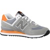 image:imageNew Balance Mens 574 V1 Core SneakersGreyOrange
