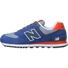 image:imageNew Balance Mens 574 V1 Core SneakersNavyOrangeGrey