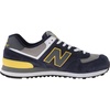 image:imageNew Balance Mens 574 V1 Core SneakersNavyYellowGrey