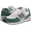 image:imageNew Balance Mens 574 V1 Core SneakersNightwatch GreenLight Aluminum