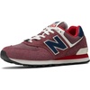 image:imageNew Balance Mens 574 V1 Core SneakersRedNavy