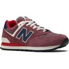 image:imageNew Balance Mens 574 V1 Core SneakersRedNavy