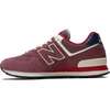 image:imageNew Balance Mens 574 V1 Core SneakersRedNavy