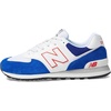 image:imageNew Balance Mens 574 V1 Core SneakersRoyal BlueWhite