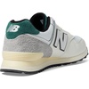 image:imageNew Balance Mens 574 V1 Core SneakersWhiteGreen