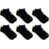 image:imageNew Balance Unisex Adult Performance Cushioned No Show Socks  6 amp 12 Pairs  Moisture WickingBlack 6 Pairs