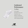 image:imageNew Balance Unisex Adult Performance Cushioned No Show Socks  6 amp 12 Pairs  Moisture WickingBlack Assorted Tab 6 Pairs