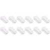 image:imageNew Balance Unisex Adult Performance Cushioned No Show Socks  6 amp 12 Pairs  Moisture WickingWhite 12 Pairs