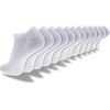 image:imageNew Balance Unisex Adult Performance Cushioned No Show Socks  6 amp 12 Pairs  Moisture WickingWhite 12 Pairs