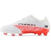 image:imageNew Balance UnisexChild Furon Team Jnr Fg V8WhiteEnergy RedBlack