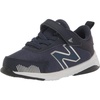image:imageNew Balance Baby Boys Dynasoft 545 V1 Bungee Lace SneakersNatural IndigoEclipseSilver Metallic