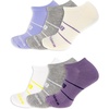 Light Blue Assorted (6 Pairs)