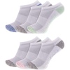 image:imageNew Balance Unisex Adult Performance Cushioned No Show Socks  6 amp 12 Pairs  Moisture WickingWhite Assorted 6 Pairs