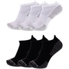image:imageNew Balance Unisex Adult Performance Cushioned No Show Socks  6 amp 12 Pairs  Moisture WickingWhite Black Assorted Tab 6 Pairs