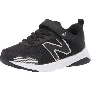 image:imageNew Balance Baby Boys Dynasoft 545 V1 Bungee Lace SneakersBlackWhiteSilver Metallic