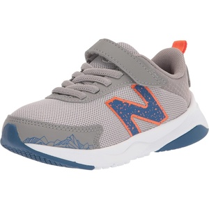 image:imageNew Balance Baby Boys Dynasoft 545 V1 Bungee Lace SneakersRain CloudPoppyBlue Groove