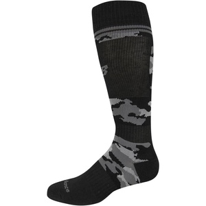 image:imageNew Balance Kids All Sport OTC Socks 1 PairBlack With Grey Camouflage