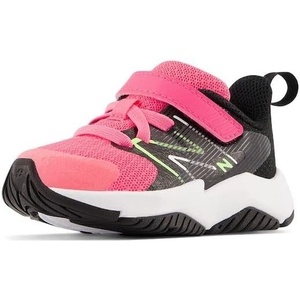 image:imageNew Balance Kids Rave Run V2 Hook and LoopNeon PinkPhantomBleached Lime Glo