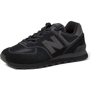 image:imageNew Balance Mens 574 V1 Core SneakersBlackBlack