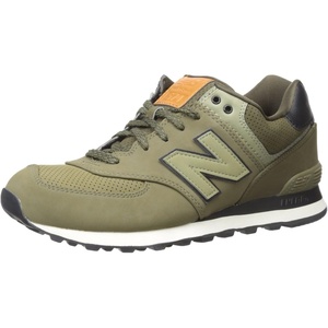 image:imageNew Balance Mens 574 V1 Core SneakersTriumph GreenDark Military Green