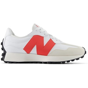 image:imageNew Balance Mens 574 V1 Core SneakersWhite Orange Red