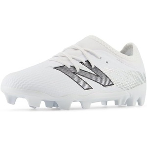 image:imageNew Balance UnisexChild Furon Team Jnr Fg V8WhiteMetallic SilverBlack