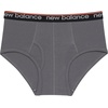 image:imageNew Balance Boys Nonbrushed Jersey Performance Wicking Cotton Brief Underwear 5 PackCastlerockRaincloudBlackRaincloudBlack