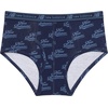 image:imageNew Balance Boys Nonbrushed Jersey Performance Wicking Cotton Brief Underwear 5 PackTeam NavyFrosted GlassShoreline Blue Team NavyDark Shoreline Blue
