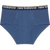 image:imageNew Balance Boys Nonbrushed Jersey Performance Wicking Cotton Brief Underwear 5 PackTeam NavyFrosted GlassShoreline Blue Team NavyDark Shoreline Blue
