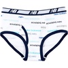 image:imageNew Balance Boys Nonbrushed Jersey Performance Wicking Cotton Brief Underwear 5 PackTeam NavyWhiteWord Blue Team RoyalStripes
