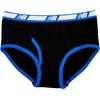image:imageNew Balance Boys Nonbrushed Jersey Performance Wicking Cotton Brief Underwear 5 PackTeam NavyWhiteWord Blue Team RoyalStripes