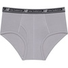 image:imageNew Balance Boys Nonbrushed Jersey Performance Wicking Cotton Brief Underwear 5 PackTeam RoyalRaincloudBlackCastlerockBlack