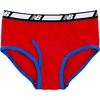 image:imageNew Balance Boys Nonbrushed Jersey Performance Wicking Cotton Brief Underwear 5 PackTeam RoyalShoes RedTeam RedStripesWhite