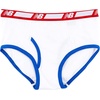 image:imageNew Balance Boys Nonbrushed Jersey Performance Wicking Cotton Brief Underwear 5 PackTeam RoyalShoes RedTeam RedStripesWhite