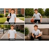 image:imageNew Balance Boys Shirts  Athletic Performance Dry Fit Boys Tshirts Soft Crewneck Short Sleeve Shirts for BoysGrey Heather