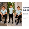 image:imageNew Balance Boys Shirts  Athletic Performance Dry Fit Boys Tshirts Soft Crewneck Short Sleeve Shirts for BoysSage