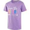 image:imageNew Balance Girls Athletic Shirts  3 Pack Active Performance Girls Shirts  Crew Neck Graphic Short Sleeve Tee Athletic TopPurpleWhiteGrey