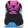 image:imageNew Balance Kids 574 Newb V2 Familiar Ground Hook and Loop SneakerBlackPink