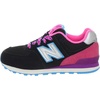image:imageNew Balance Kids 574 Newb V2 Familiar Ground Hook and Loop SneakerBlackPink
