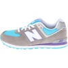 image:imageNew Balance Kids 574 Newb V2 Familiar Ground Hook and Loop SneakerGreyCarolina Blue