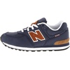 image:imageNew Balance Kids 574 Newb V2 Familiar Ground Hook and Loop SneakerNavyBrown