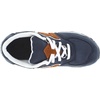image:imageNew Balance Kids 574 Newb V2 Familiar Ground Hook and Loop SneakerNavyBrown