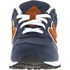 image:imageNew Balance Kids 574 Newb V2 Familiar Ground Hook and Loop SneakerNavyBrown