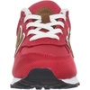 image:imageNew Balance Kids 574 Newb V2 Familiar Ground Hook and Loop SneakerRedBrown
