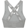 image:imageNew Balance Womens Seamless High Impact Sports Bra with Adjustable Wide Straps and Removal Pads Munsell White Medium