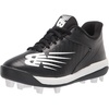 image:imageNew Balance Kids 4040 V6 Molded Baseball ShoeBlackWhite