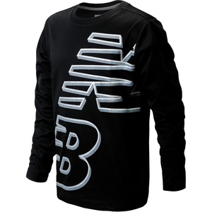 image:imageNew Balance Boys Long Sleeve Shirts  Waffle Knit Long Sleeve Boys Thermal Shirt Athletic Performance Base Layer Kids 820Black